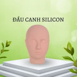 Đầu Canh Giả Bằng Silicon Dành Cho Người Mới Học Nối Mi