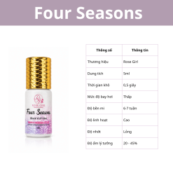 Keo Nối Mi VIP Black Four Seasons Khô 0.5s